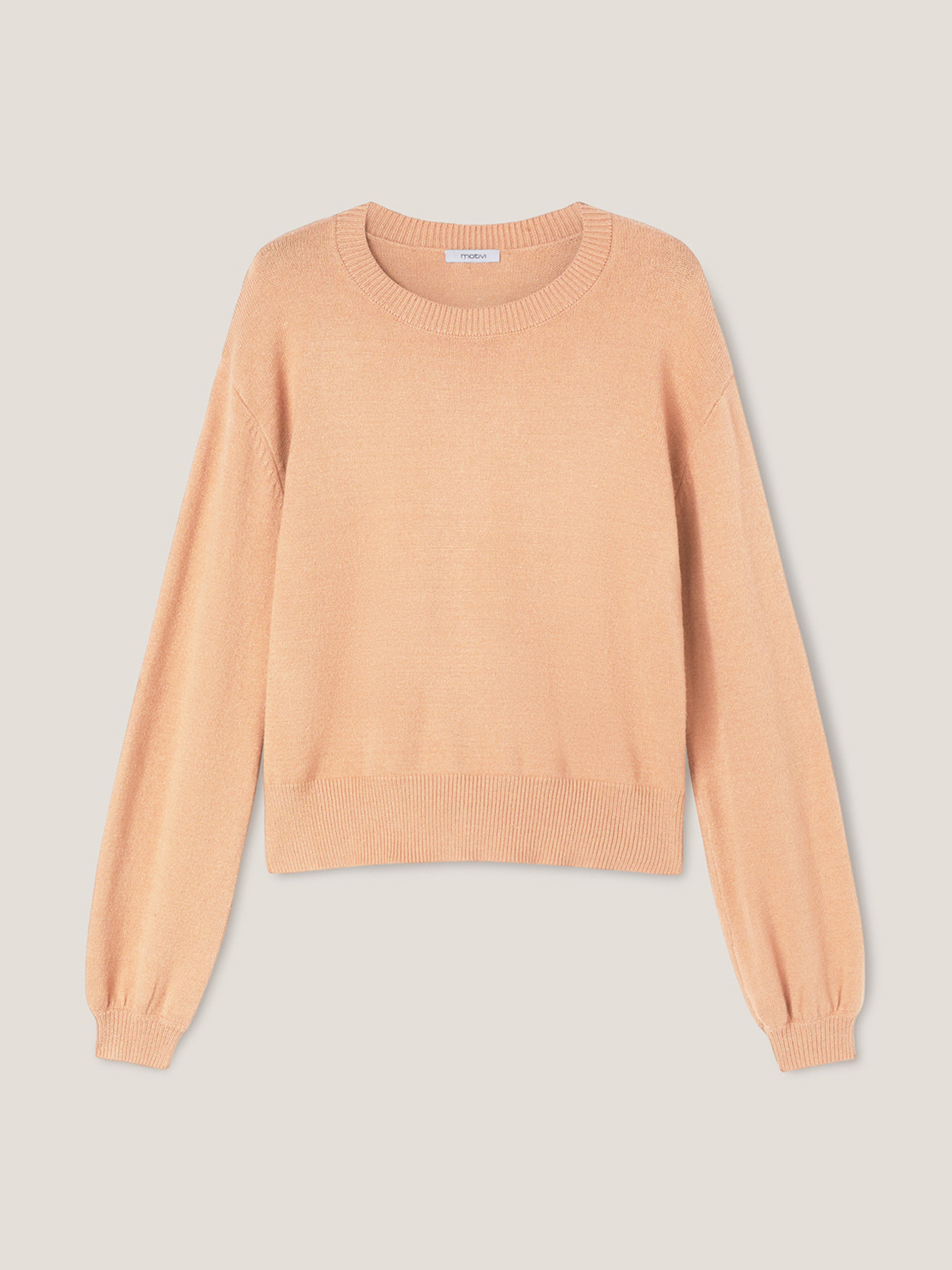 Su&eacute;ter en mezcla de viscosa basic image number 4