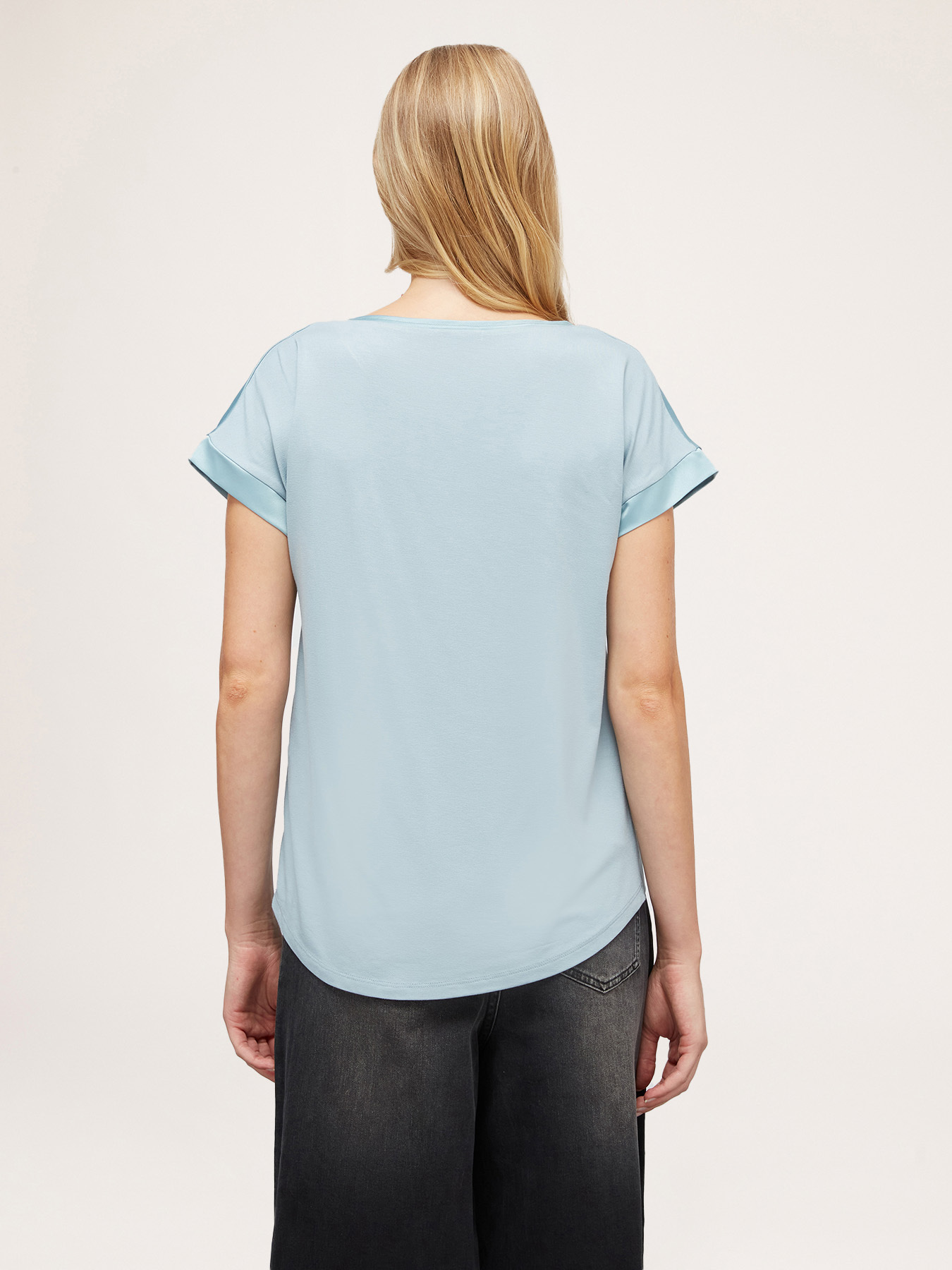 Tricou din două materiale image number 1