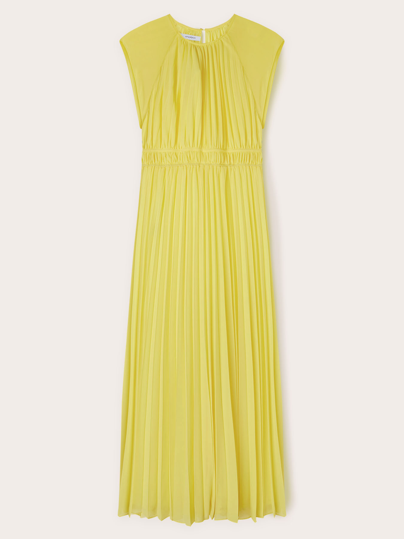 Pleated long dress image number 3