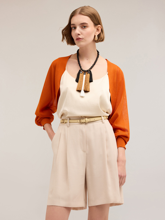 Leichter Strick-Bolero