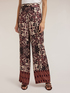 Boho print palazzo trousers image number 2