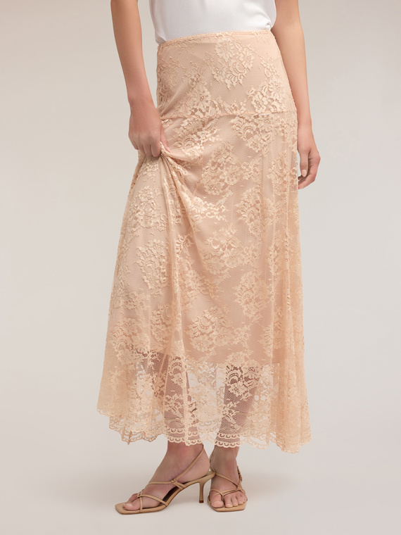 Gonna lunga in pizzo