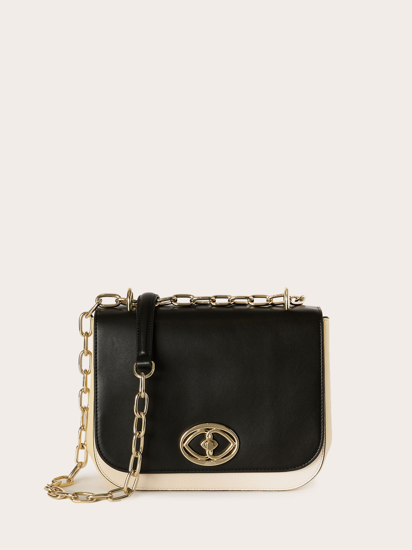 Medium bag in coated fabric image number 1