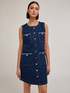 Vestito chemisier in denim image number 2