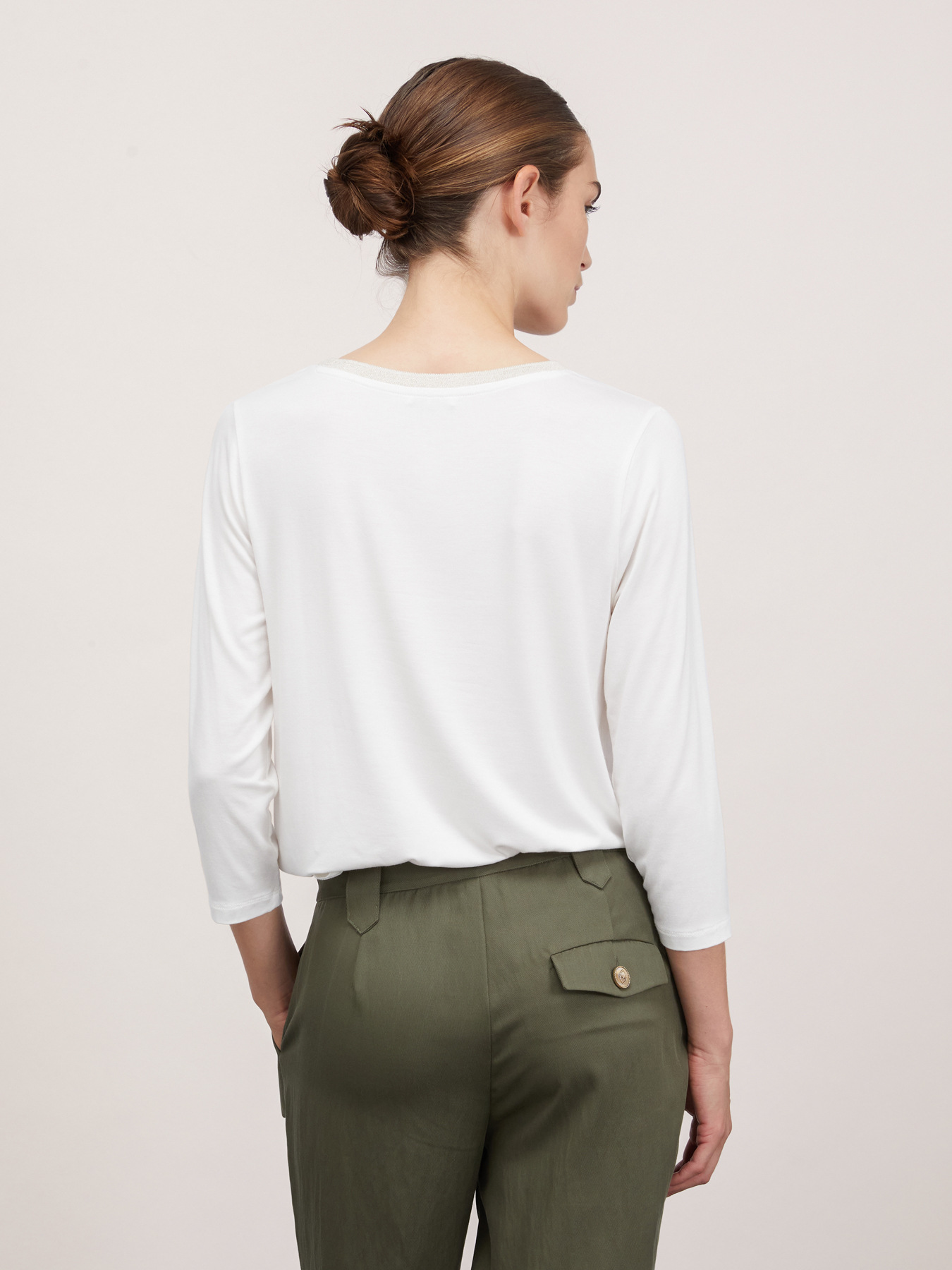 T-shirt basic bimati&egrave;re image number 2