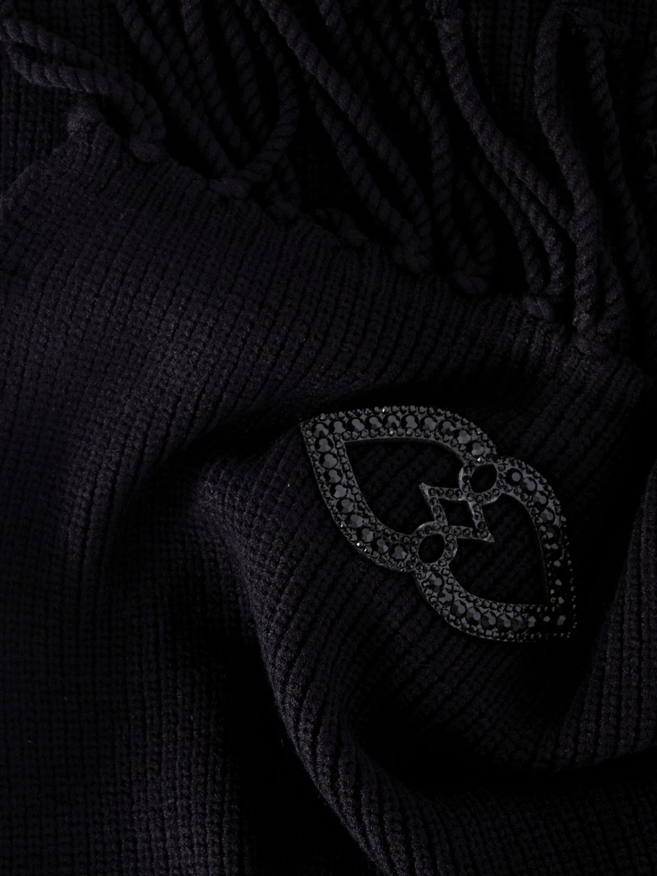 Double Love knit scarf image number 1