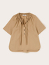 Hemdbluse mit Kordelzug image number 4