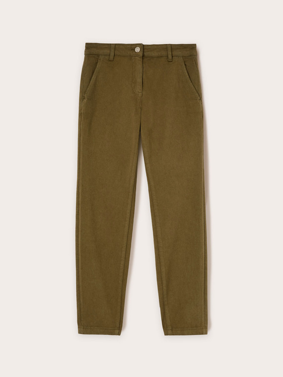 Pantaloni chino Kendall in drill di cotone