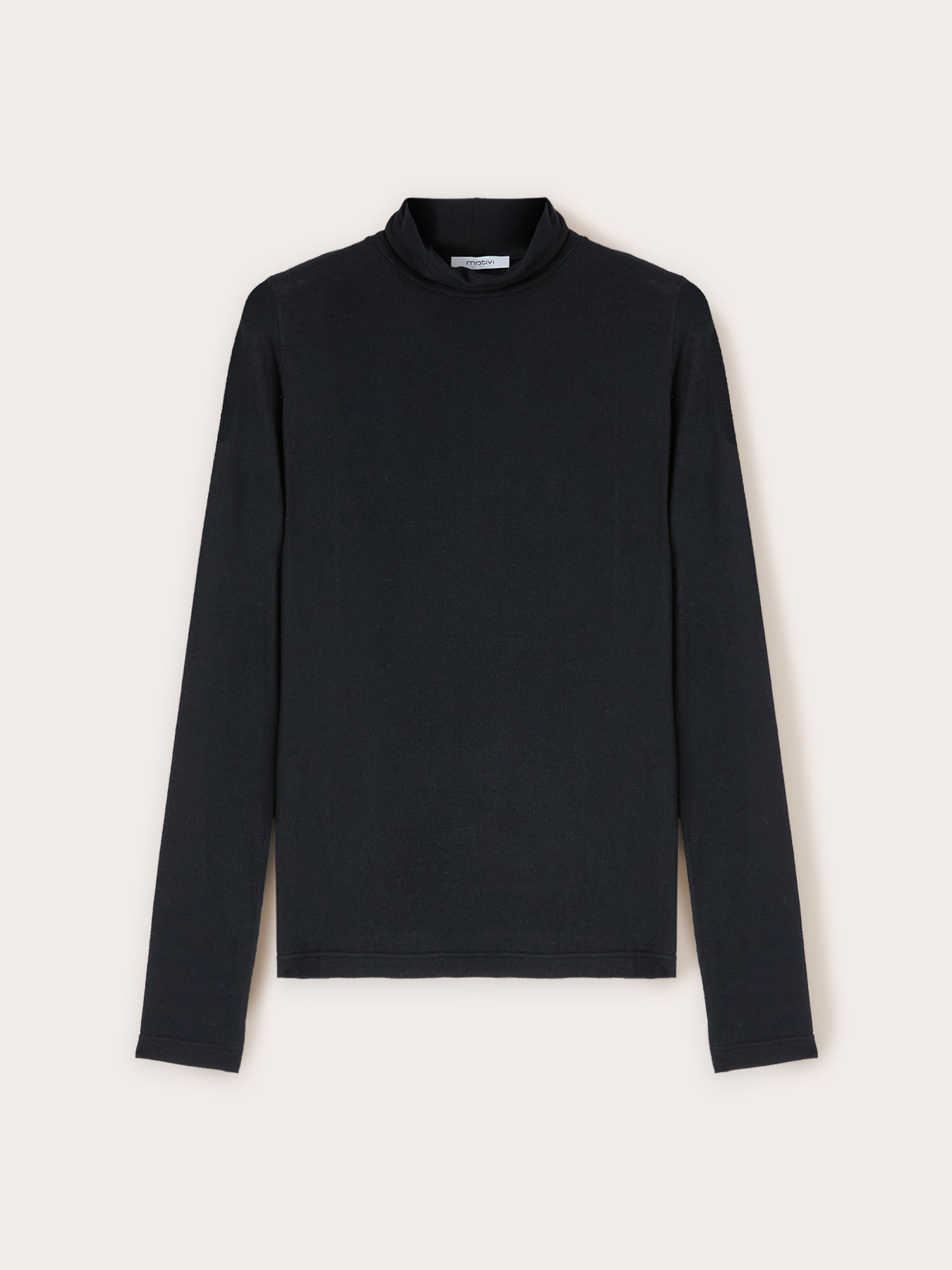 Modal blend turtleneck image number 4