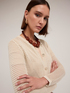 Cardigan in maglia traforata image number 3