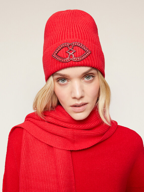 Gorro de punto Double Love