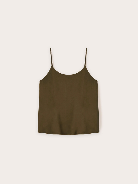 Top lencer&iacute;a de raso