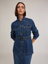 Lyocell blend denim Saharan jacket image number 2