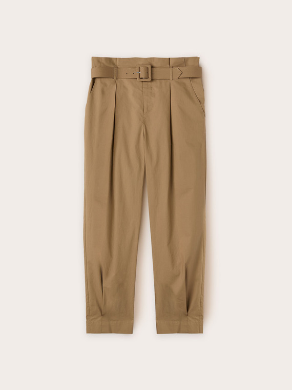Barrel leg chinos
