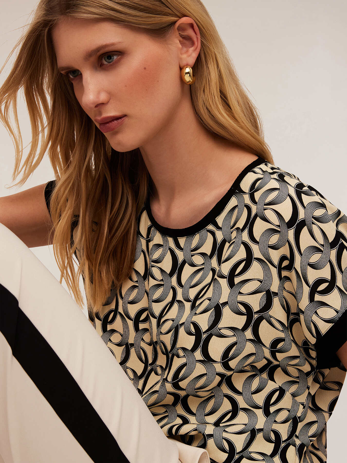 Blouse kimono motif anneaux image number 3