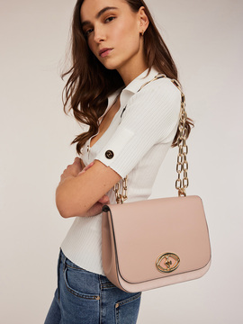 Medium bag in coated fabric