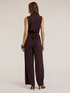 Fluid long jumpsuit in lyocell blend image number 1