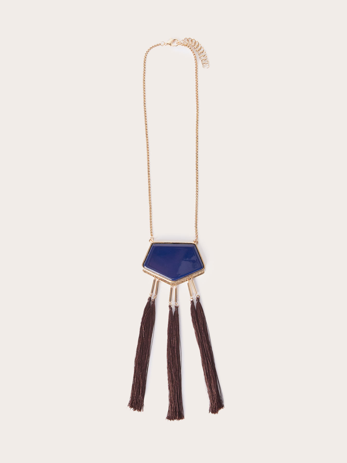 Collana con pendente e nappe Collezione Barbieri image number 1