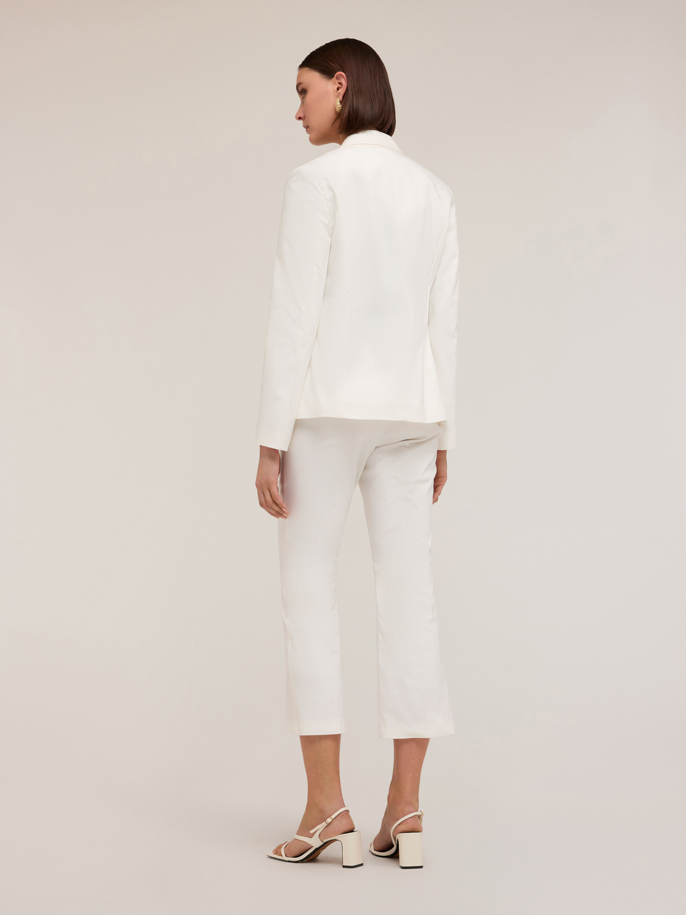 Blazer de botonadura simple en algod&oacute;n t&eacute;cnico image number 1