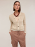 Cardigan in maglia traforata image number 2