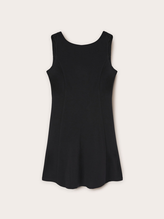 Milano stitch mini dress