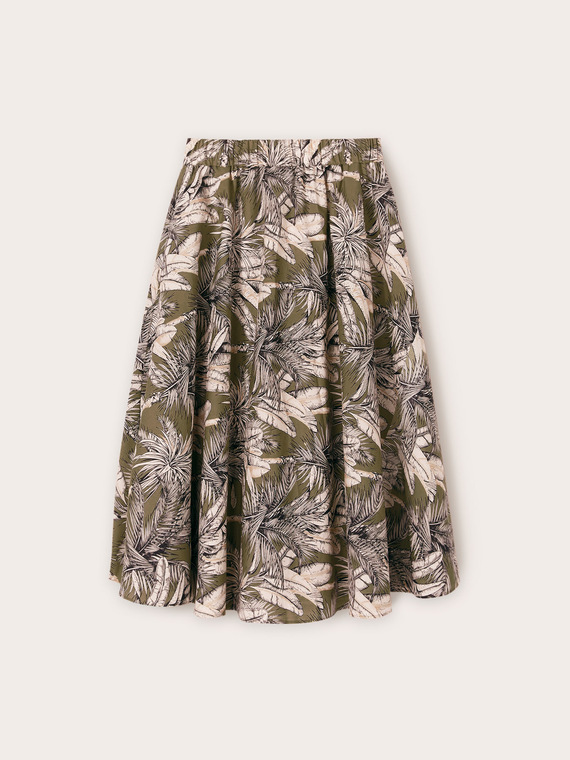 Falda circular fantas&iacute;a jungla