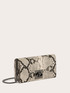 Wallet Bag aus beschichtetem Stoff mit Python-Print image number 3