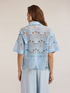 Macram&eacute; lace shirt image number 1