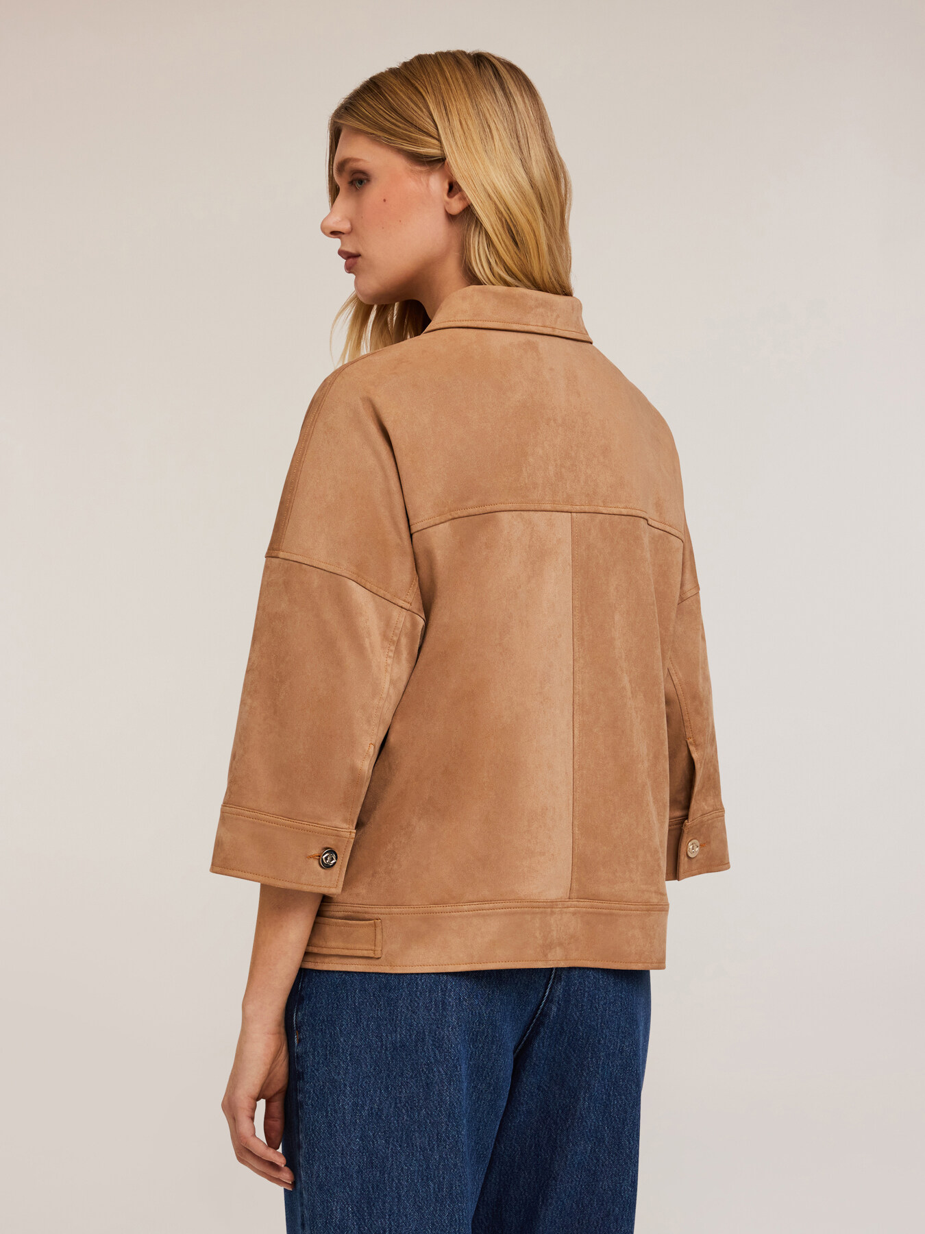 Giacca effetto velluto image number 1