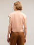 Blusa in raso con nodo image number 1