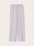 Pantalon large en lin m&eacute;lang&eacute; lyocell image number 3