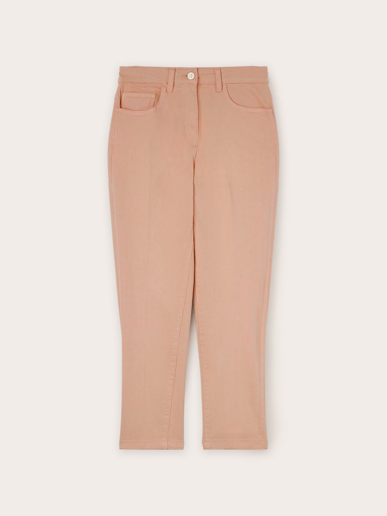Pantalones modelo Carrot de drill Rianne image number 4