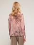 Chemise fantaisie en georgette fantaisie feuillage image number 1