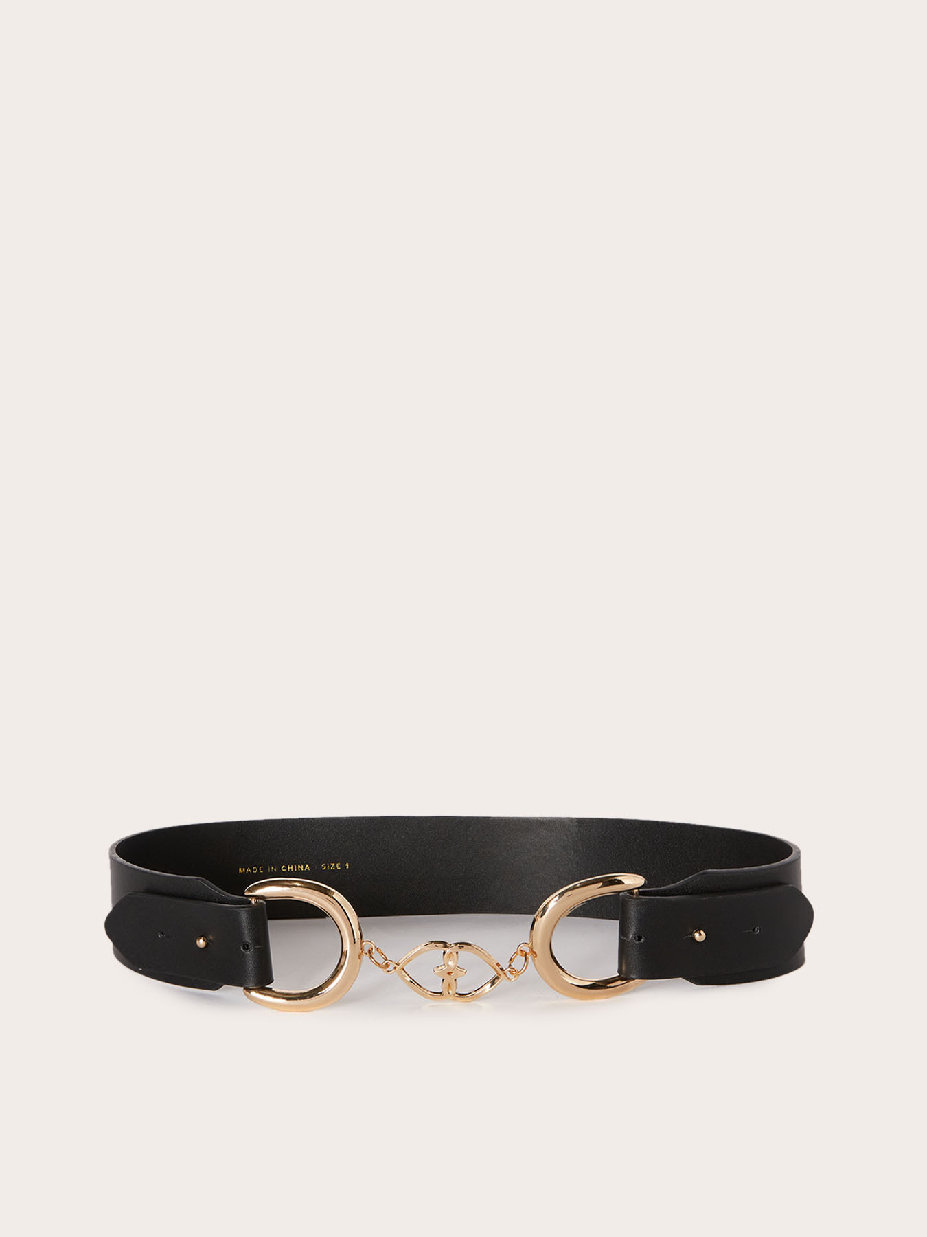 Belt with two buckles image number 1