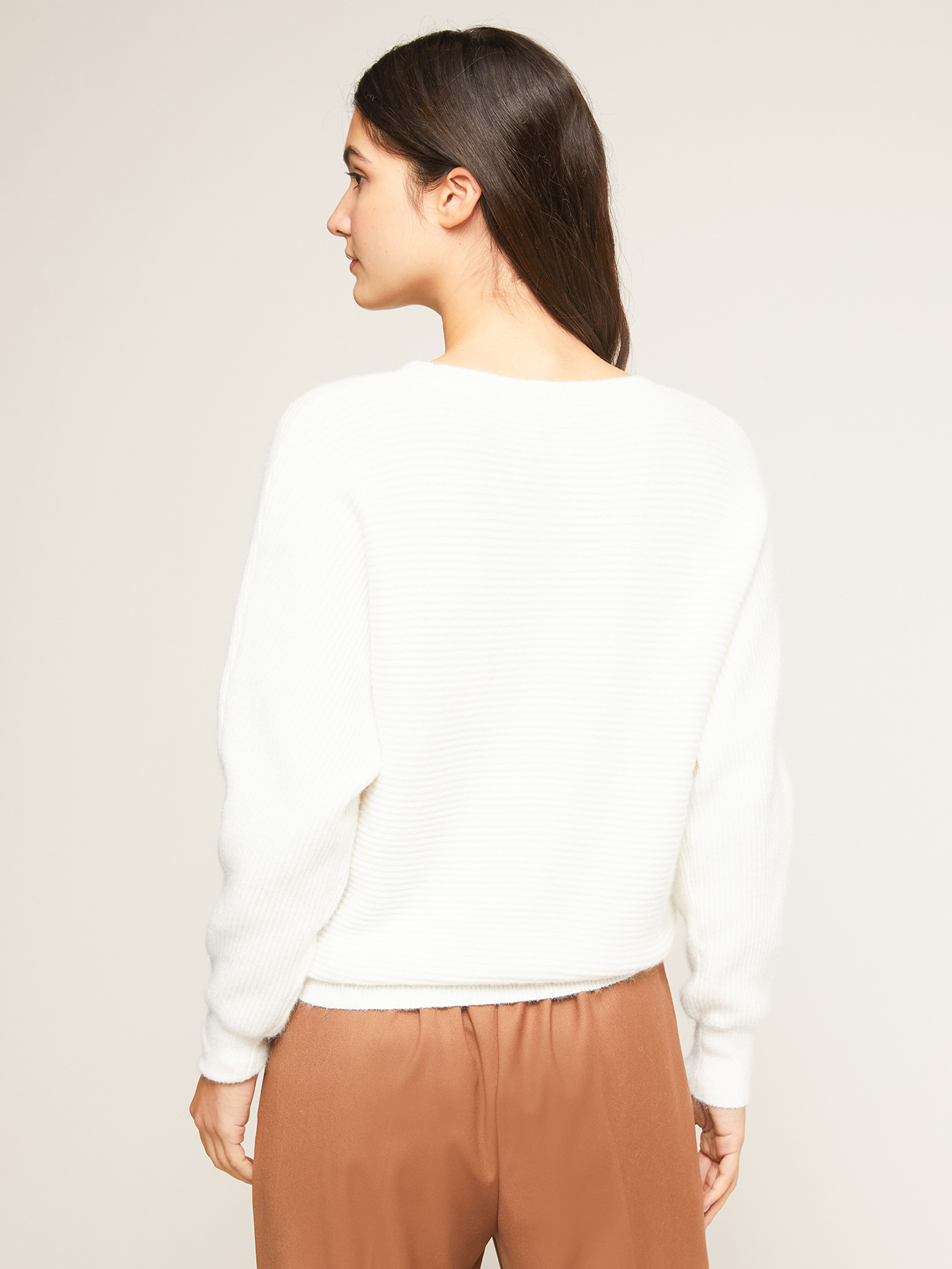 Gerippter Pullover ohne N&auml;hte image number 1