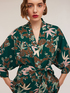 Kimono con estampado dec&ograve; image number 4