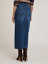Denim midiskirt image number 1
