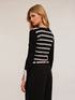 Rippenpullover mit Lurexstreifen image number 1