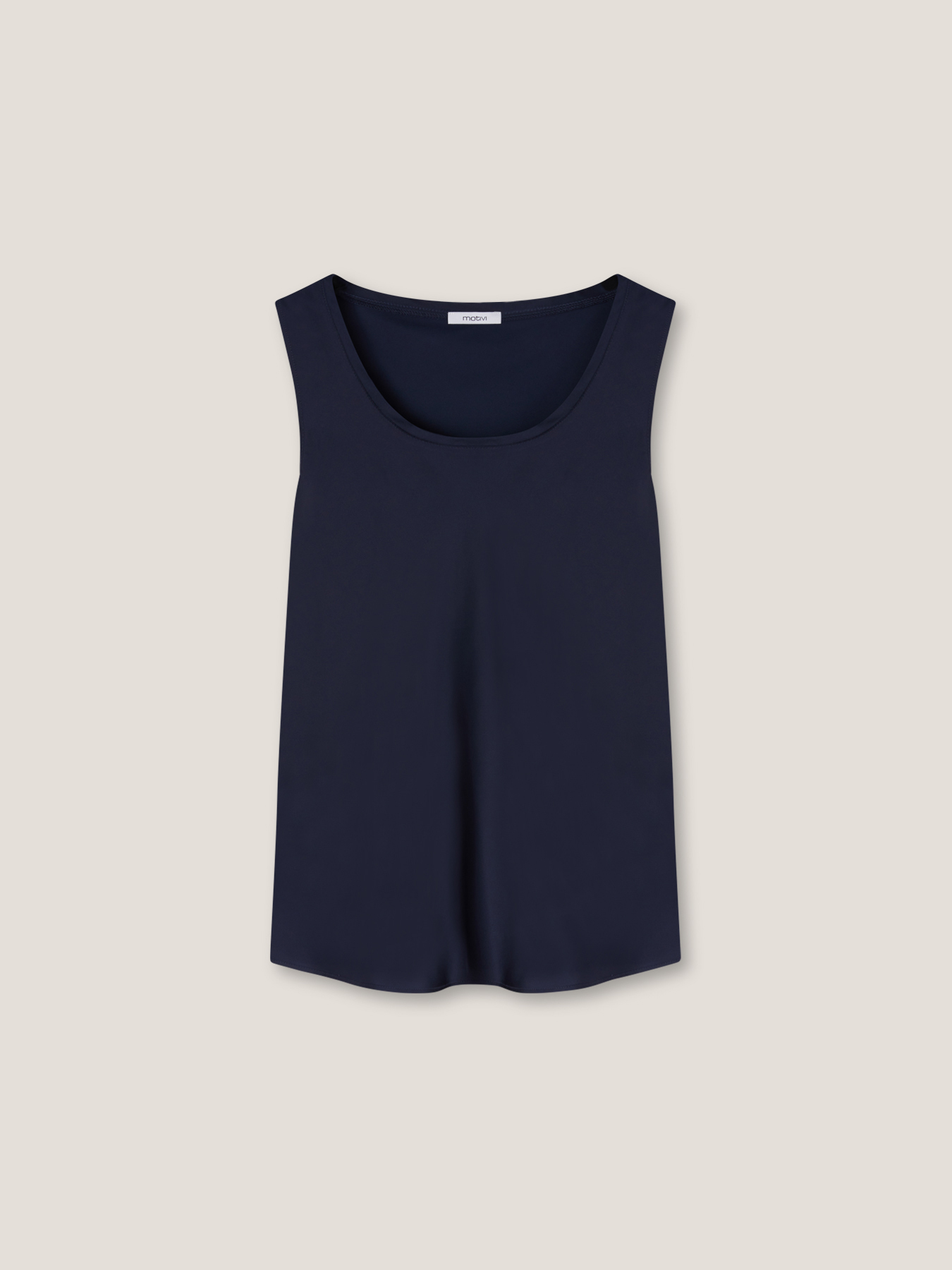 Top b&aacute;sico de raso image number 3