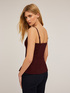 Bustier top with suspenders image number 1