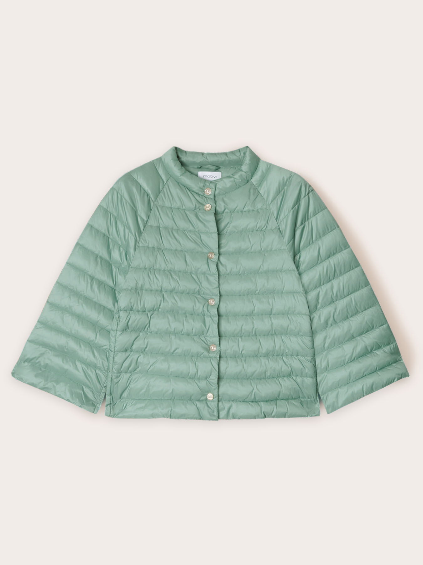 Gepolsterte Cape aus gl&auml;nzendem Nylon image number 4