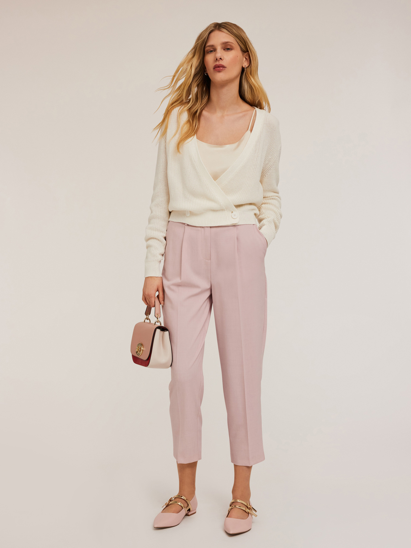 Cotton crossover cardigan image number 3