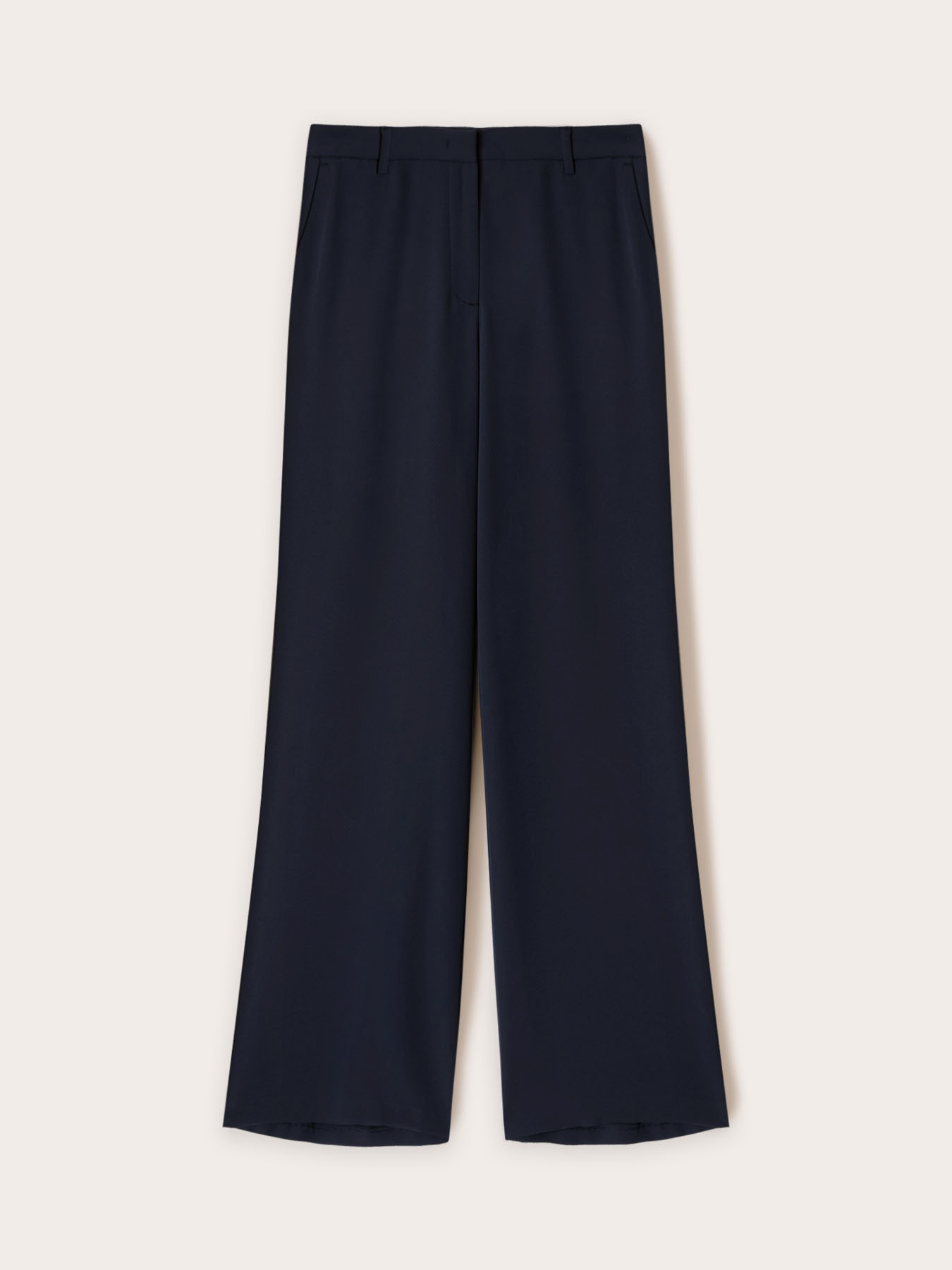 Envers satin palazzo trousers image number 4