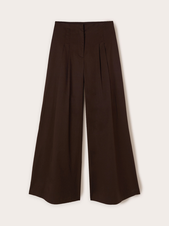 Palazzo-Hose aus Baumwolle