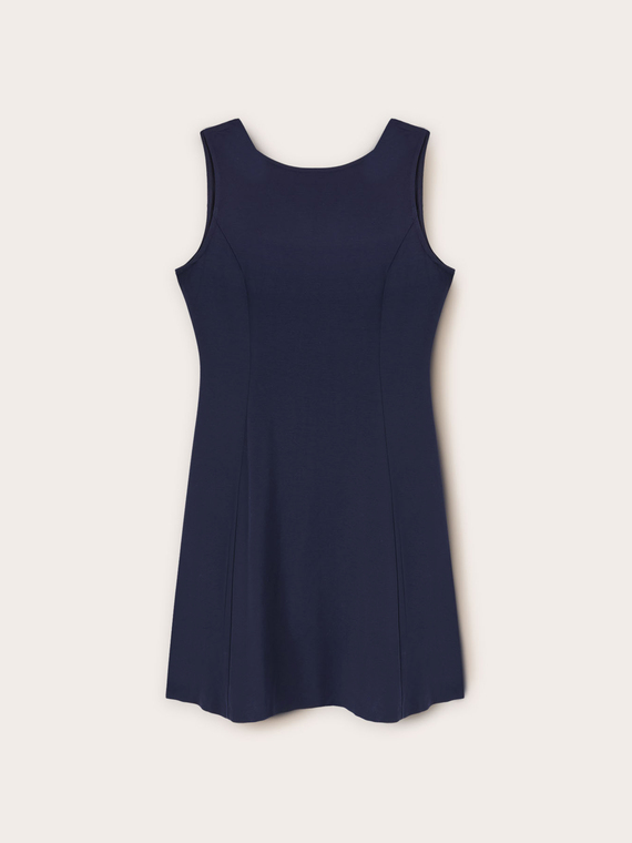 Milano stitch mini dress