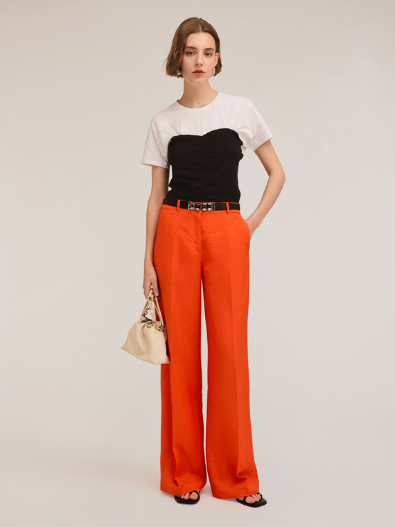 Camiseta detalle bustier