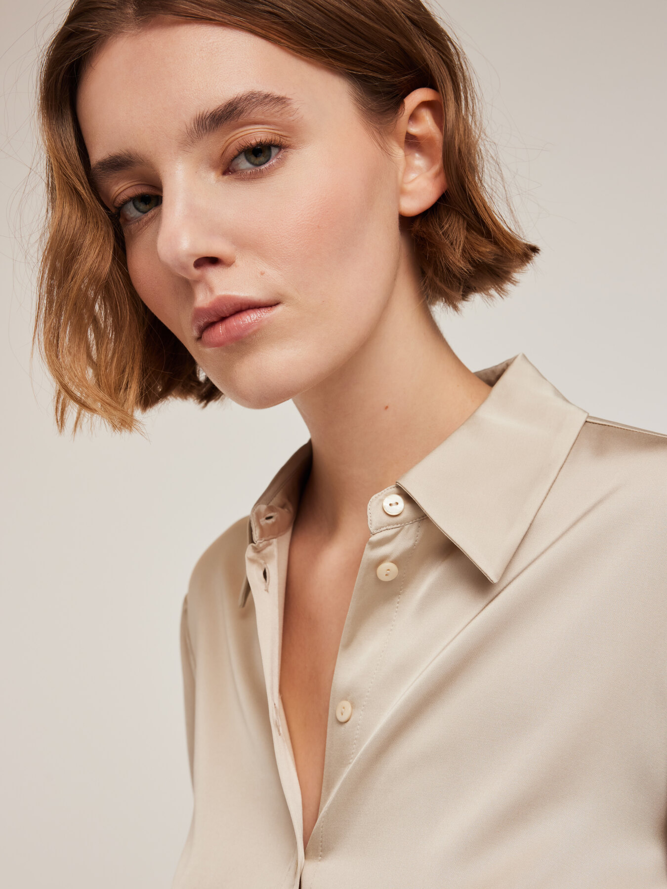 Camicia satin image number 2