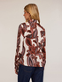 Scarf patterned viscose shirt image number 1