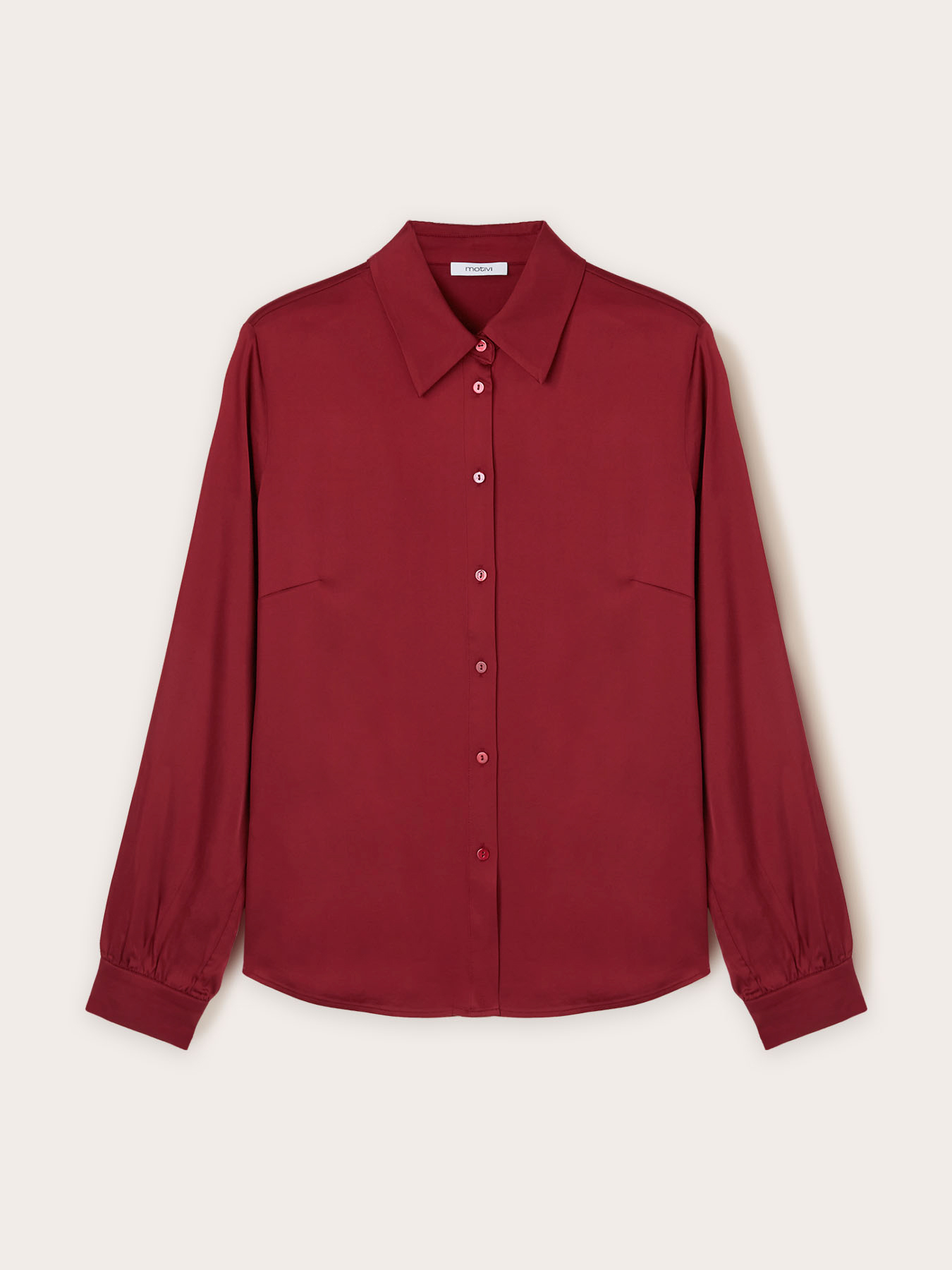 Satin shirt image number 4