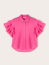 Camicia con maniche volant image number 4